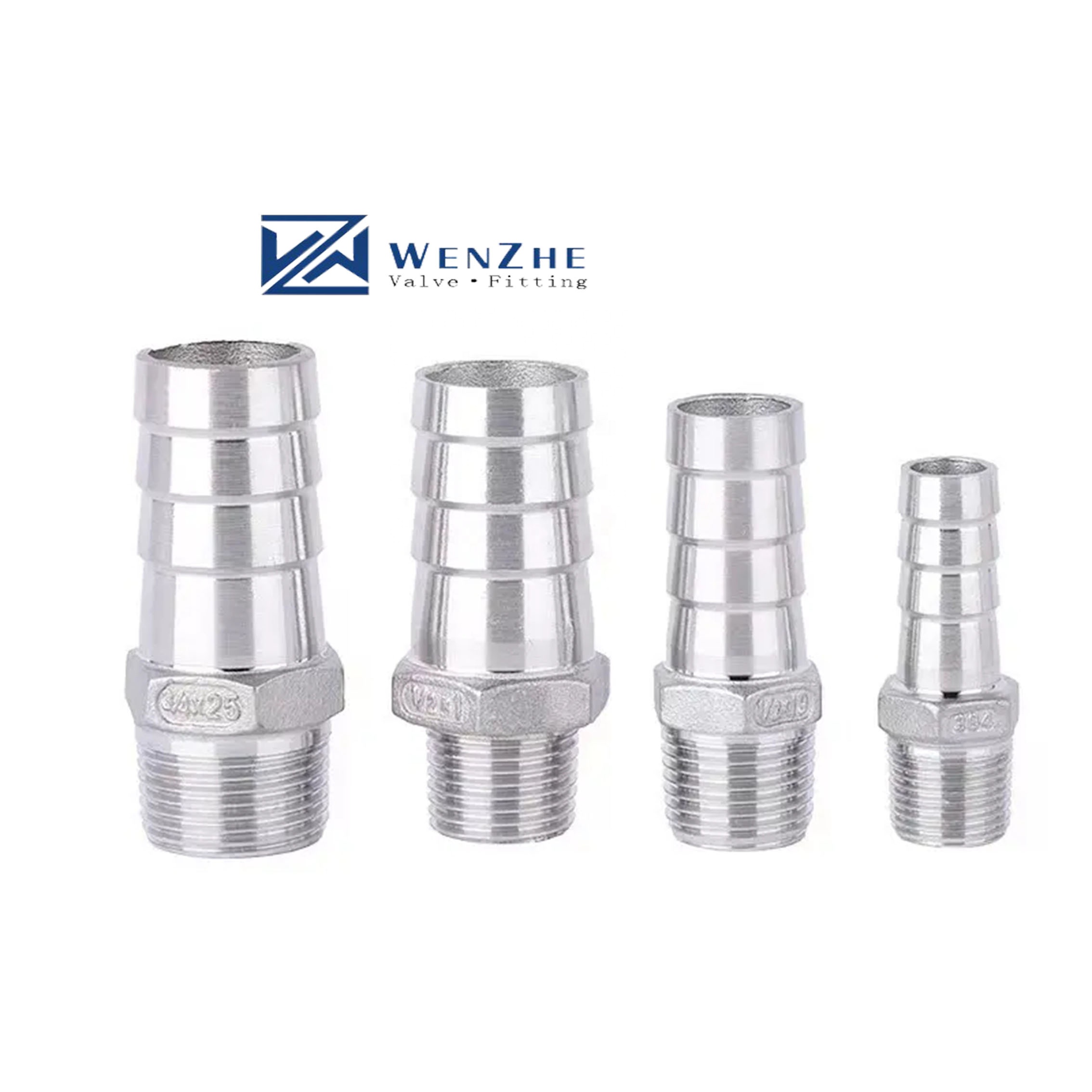Welding Stainless Steel Pipe Fittings for 201 304 316 SS304 SS316L Hex Hose Nipple