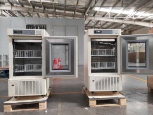 Quality 4 Degree 108L PROMED Auto Frost Upright Biomedical Blood Storage Refrigerator SUS Inside wholesale