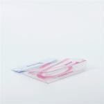 Button Transparent Storage PVC Cosmetic Bag
