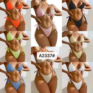Quality Swimming Suits Bikini Sexy Strength Abrasion Resistance Green Summer Sexy Europe High Elastic wholesale