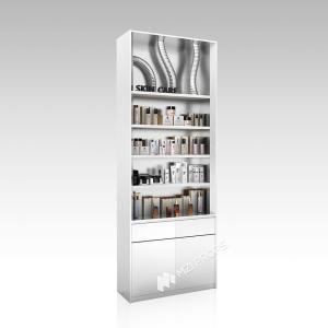 YZoS-U3 Pipe Decor Scene Skincare Display Cabinet with LED Lighting Channels