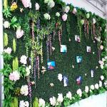 Artificial Flower Lawn Synthetic Vertical Garden Eco Friendly 1001D 1001E
