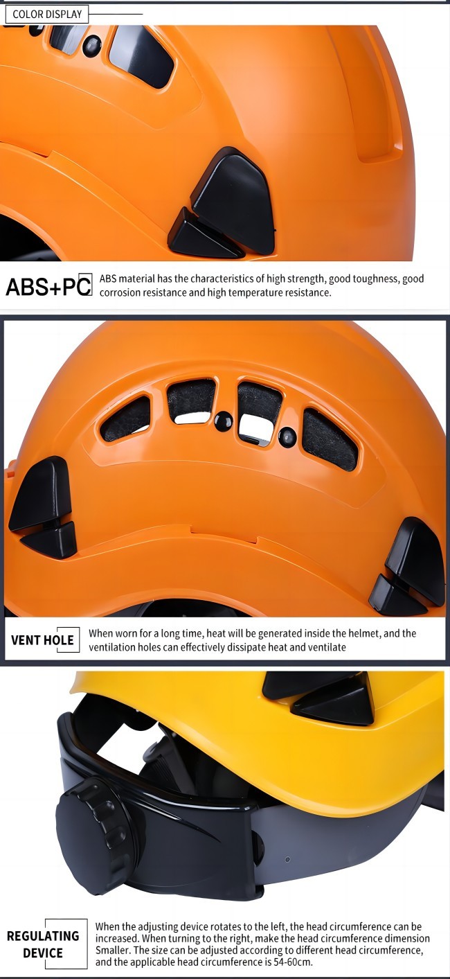 64cm ABS Insulated Industrial Hard Hat Outdoor Sports Helmet For Skating And Biking