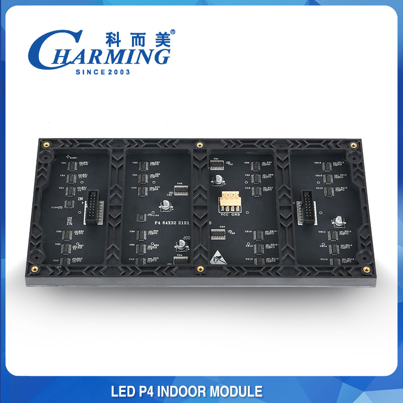 1000CD/M2 P4 Indoor LED Display Modules 3840Hz For Exhibition Bar Club