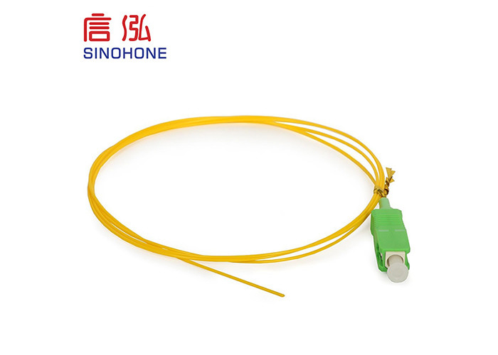 Single Mode SC Fiber Optic Pigtail Fiber Optic Patch Cord Subscriber Connector