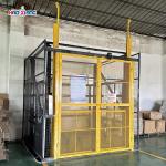 6m Travel Height Hydraulic Freight Lift Outdoor Freight Elevator For Multi