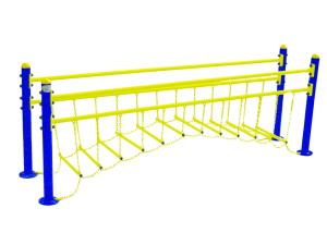 Quality outdoor playground galvanized steel hanging bridge-ET-RO1 wholesale