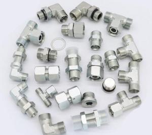 Quality Round Head Pipe Adapter High Pressure Reusable Hydraulic Hose Fittings Jic Bsp Metric wholesale