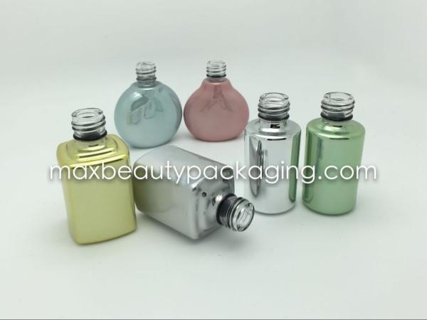 uv metallic color gel polish bottle high quality thick and strong powder coating