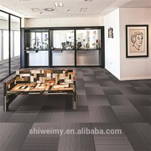 Quality Wholesale leve loop graduate color pp formal carpet tile 50*50cm wholesale