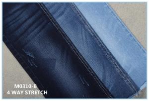 Quality Jeans 10.5 Oz 85 Cotton 13 Polyester 2 Spandex 4 Way Stretch Denim Fabric wholesale