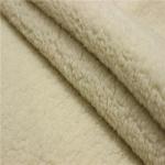New fashion super soft sherpa fleece Lamb fur fabric / polyester knitted fleece