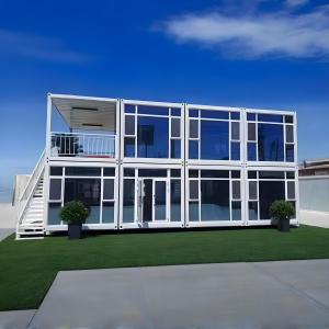Quality Modern Prefab Container House Luxury Custom Modular Homes 20ft 40ft wholesale