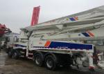 Zoomlion 300KW 50m Used Truck Concrete Pump Anti Vibration Precise Positioning