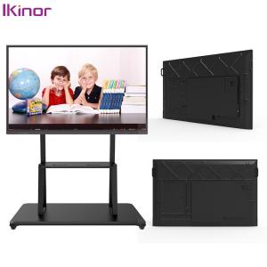 Quality 65 75 86 98 110inch Android 11 Multi Touch Display Interactive Whiteboard wholesale