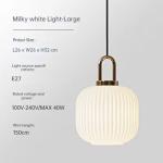 Mid century pendant light retro design glass lampRestaurant Hotel Simple