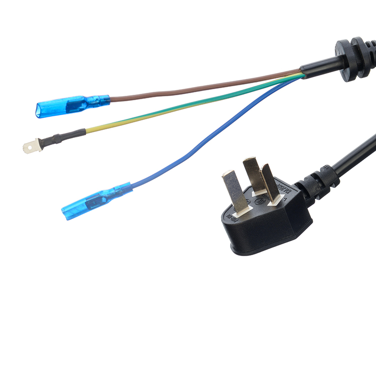CCC Standard 3 Pin Laptop Power Cord Ac Australia Power Cable H05vv-f Au Ac Power Cord Cable 16A 250V Customized Black