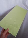 Green Plastic Beeswax Foundation Sheet Bulk Wholesale for Beekeepers