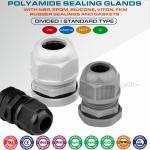 IP68 Watertight Polyamide Polymeric NPT1/4"~NPT1-1/2" Cable Glands (Cable
