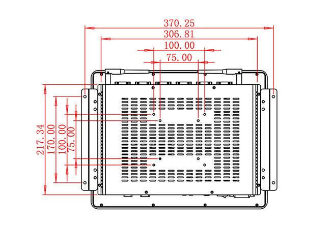 15-Inch Monitor for Warehouse Management and Industrial Control Systems