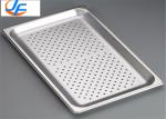Free Sample Flat Perforated Baking Tray With Holes For Medical , Bakery