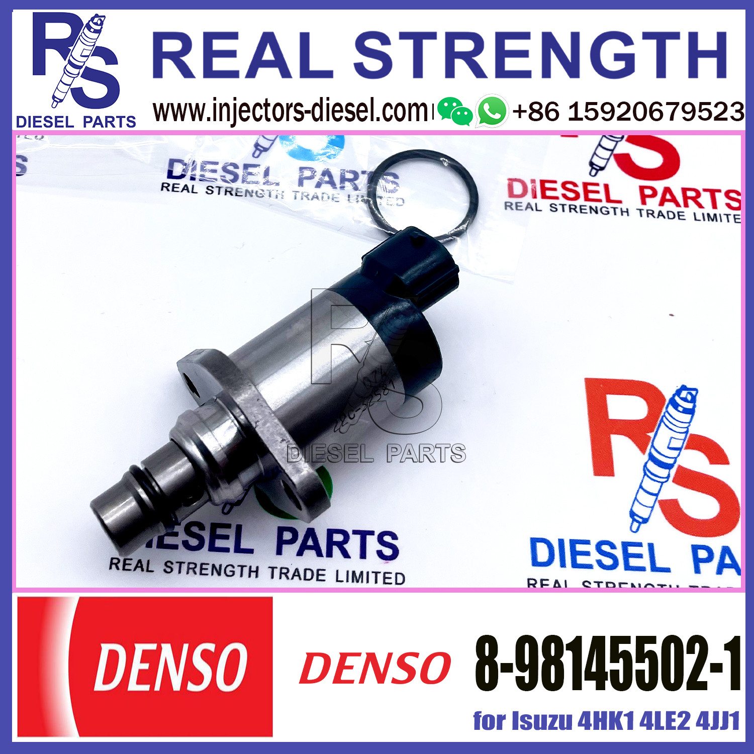 DENSO Suction Control Valve 8-98145502-1 Applicable to Isuzu 4HK1 4LE2 4JJ1 Engine