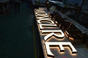 Quality UL Listed 3D LED Letter Signs PVC / Aluminum PANTONE RAL Color wholesale