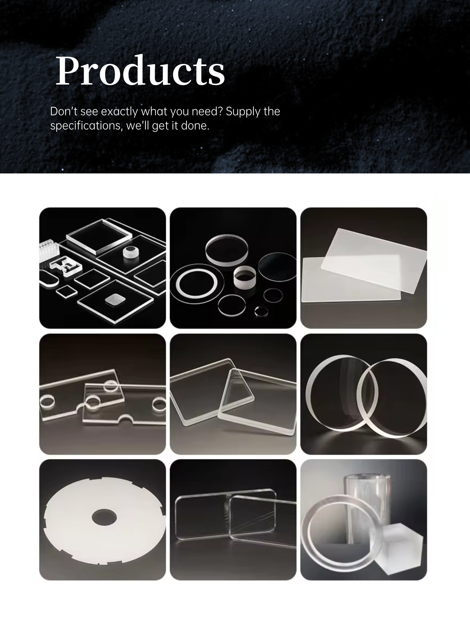 Microfluidic Coverslips Glass Cut To Size CNC Drilling Holes