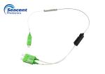 High Stability Fiber Optic PLC Splitter 1x2 Fiber To The Home Branch Type