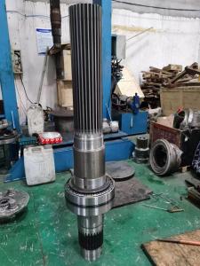 Quality Main Involute 50HRC Spline Gear Shaft Transmission Parts Of Coal Heading Machine 2220mm wholesale