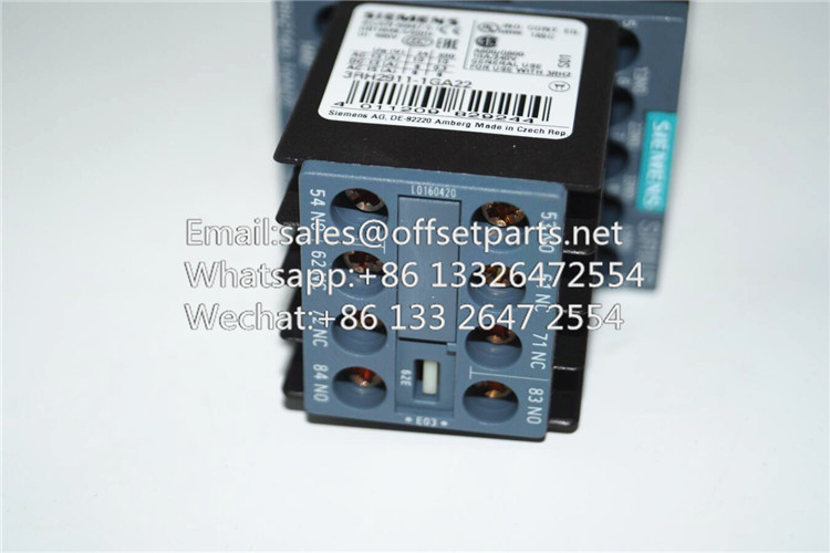offset press 00.780.3964 contact 10A 240V AC 50/60HZ printing machine spare parts
