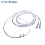 Clinic Nasal Cannula Tube , Neonate PVC Partial Nasal Oxygen Tube