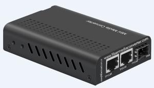 Quality 2x10/100/1000Base-TX to 100/1000Base-FX Mini Media Converter , Gigabit Type wholesale
