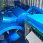 5 - 8mm Screen Size Sawdust Dryer Machine High Thermal Efficiency Rotary Drum