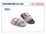 Summer Beach Rainbow Bling Kids Eva Sandals Plastic PVC Strip