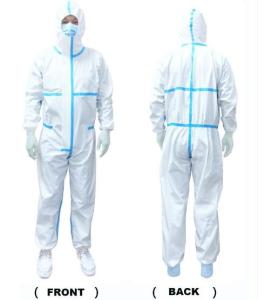 Quality Microprocessor Disposable Protective Coverall Workshop Medical Protect Body wholesale