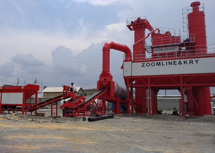 Road Construction120t/H Stationary Asphalt Mixing Plant