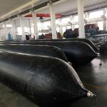 Cylindrical Natural Rubber Marine Airbag For Ship Launching 3 Years Warranty