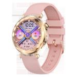 BT call NFC Wristband Girl Sport Fitness Tracker Lady Smartwatch HK88 AI