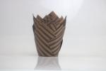 Microwave Safe Butterfly Tulip Paper Cups 5x6x8Cm For Catering Events