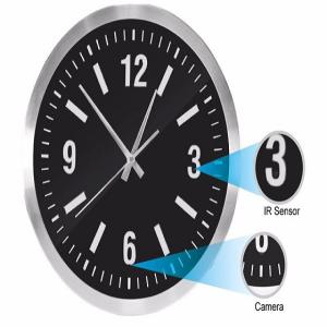 Quality Spy Wall Clock Hidden Camera DVR Nanny Hidden Camera wholesale