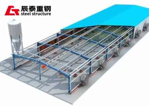 Quality Prefabricated Steel Structure Chicken House Poultry Farm Shed Building Weather Resistant wholesale