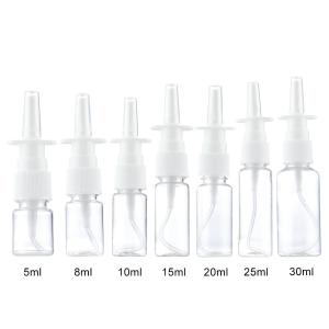 China Plastic Mist 30ml Refillable Nasal Spray Bottle on sale