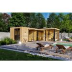 Steel Structure Wooden House Garden Bedroom Beach Scenery Characteristics Home