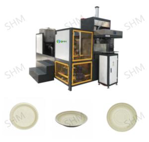 Quality Small Scale Bagasse Pulp Molding Machine Automatic Disposable Tableware Machine wholesale