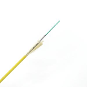 Quality OM2 Indoor Outdoor Armored Fiber Single Core 3.0 SM Armored Fiber Optic Cable wholesale