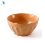 Anti Skid 750ml Morandi Color Glazed Porcelain Salad Bowl