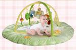 Promotional Light Green Large Baby Play Gyms For Baby Sleeping