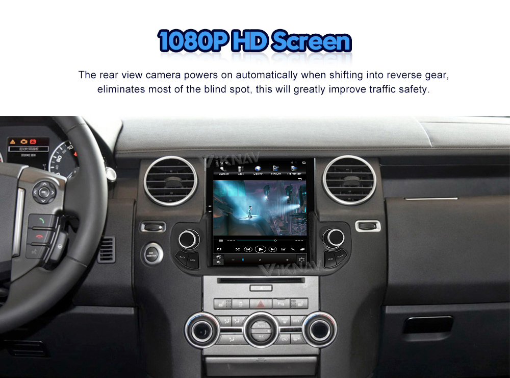 Viknav Car Radio For Land Rover Discovery 4 LR4 (2009-2016) 10.25inch Upgrade Wireless CarPlay Touch Screen Stereo Player