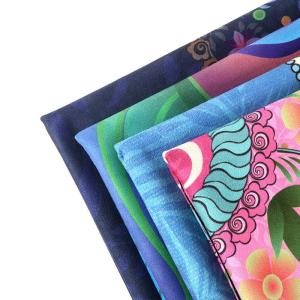 Quality co friendly washable natural rubber suede microfiber yoga mats with carrying strap wholesale
